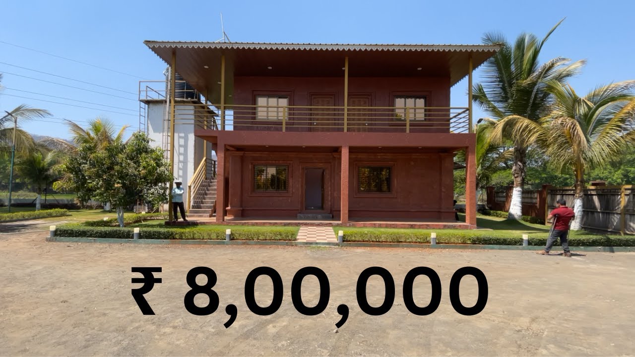  Luxury 7BHK Farmhouse in Karjat for sale | Cannel Touch Ready Farmhouse in Karjat