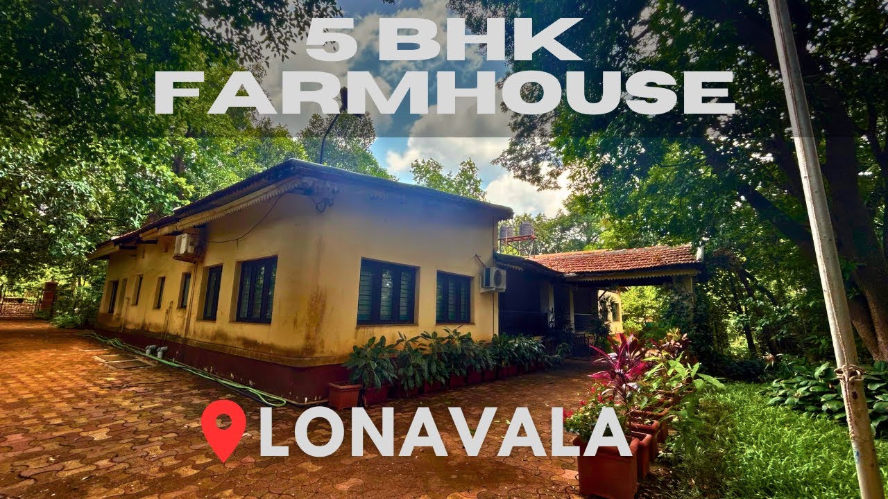5BHK Farmhouse Sale In Lonavala With Big Garden