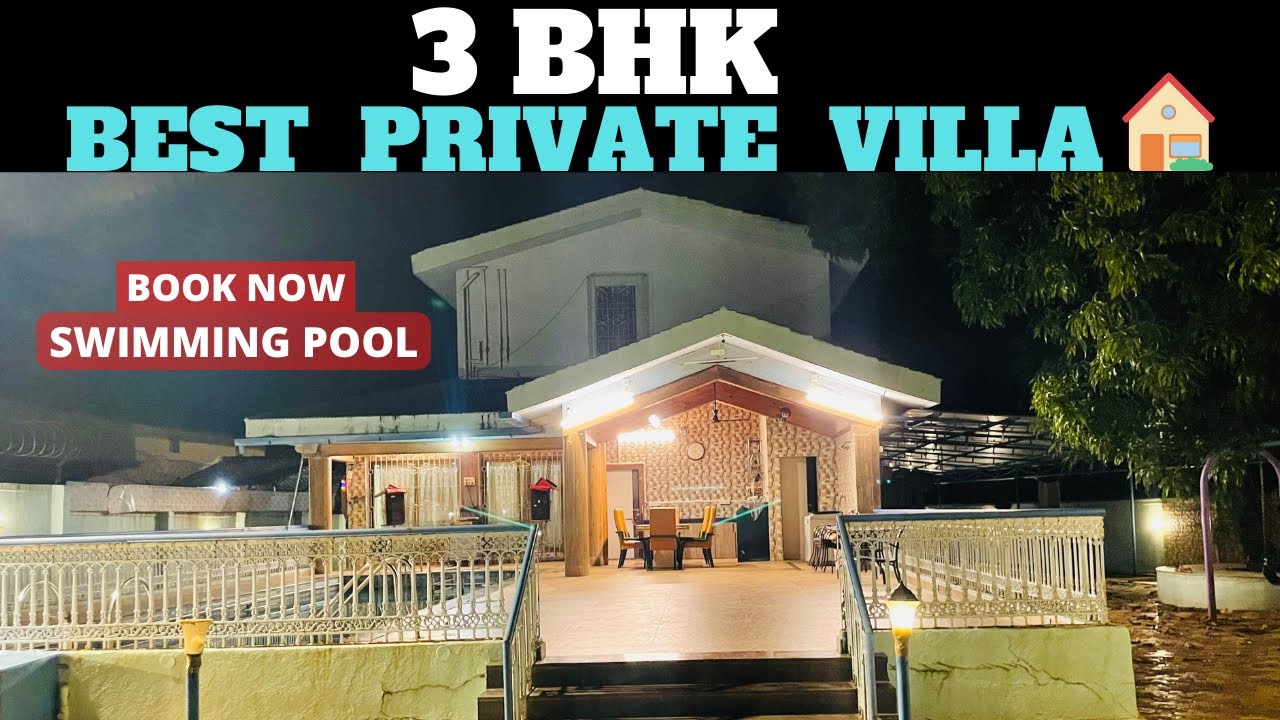 Farmhouse for rent | Big😱 Swimming Pool & Temple | Villa for Rent