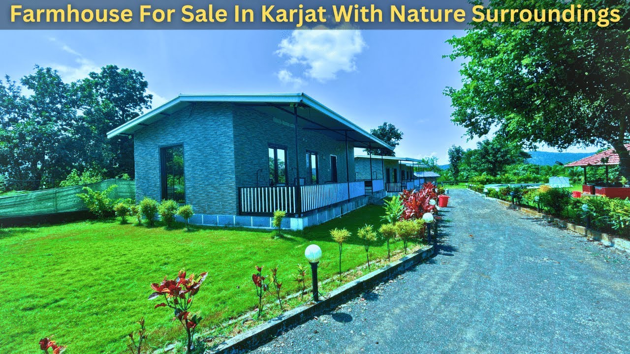 Don\'t Miss Out! This Opportunity to own running farmhouse in karjat | Farmhouse For Sale