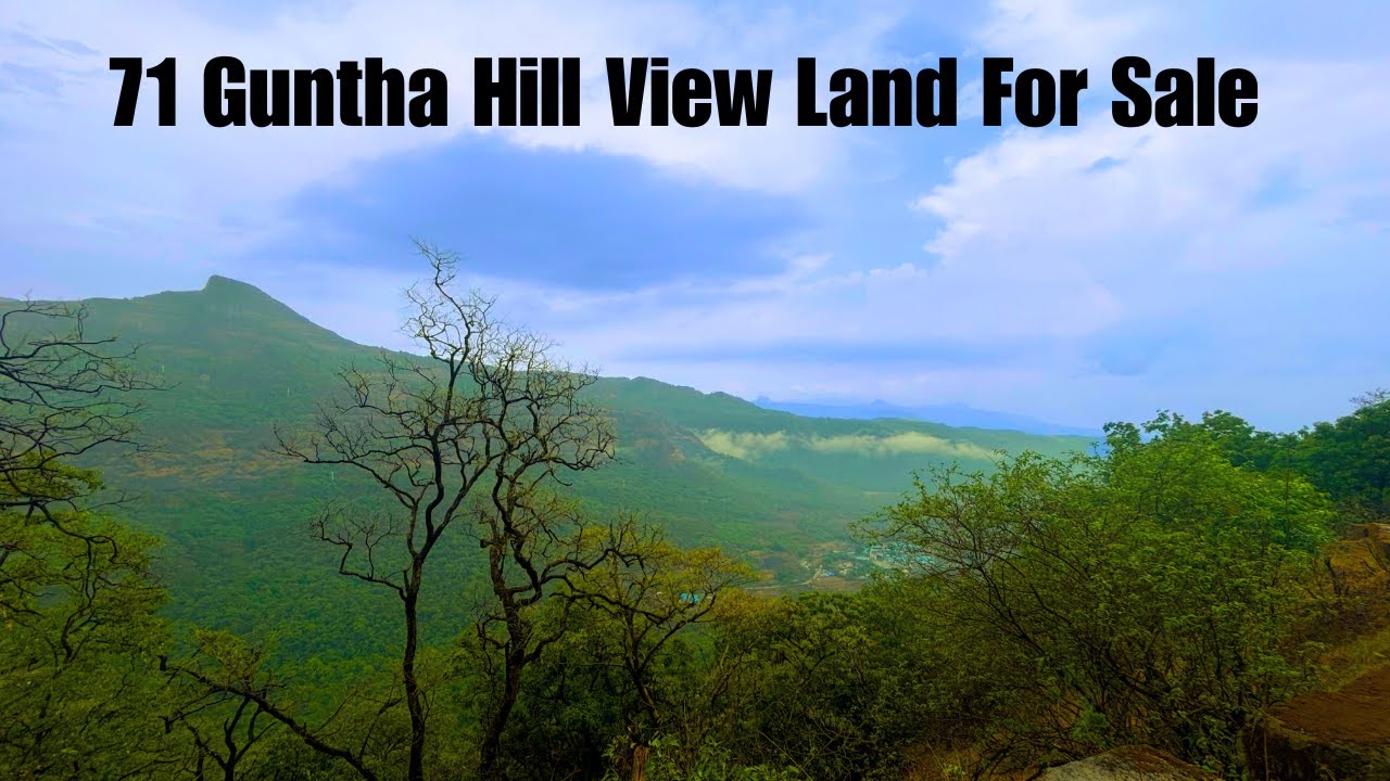 71 Guntha NA Plot for Sale With Life Time Hill View | Lonavala Plot For Sale