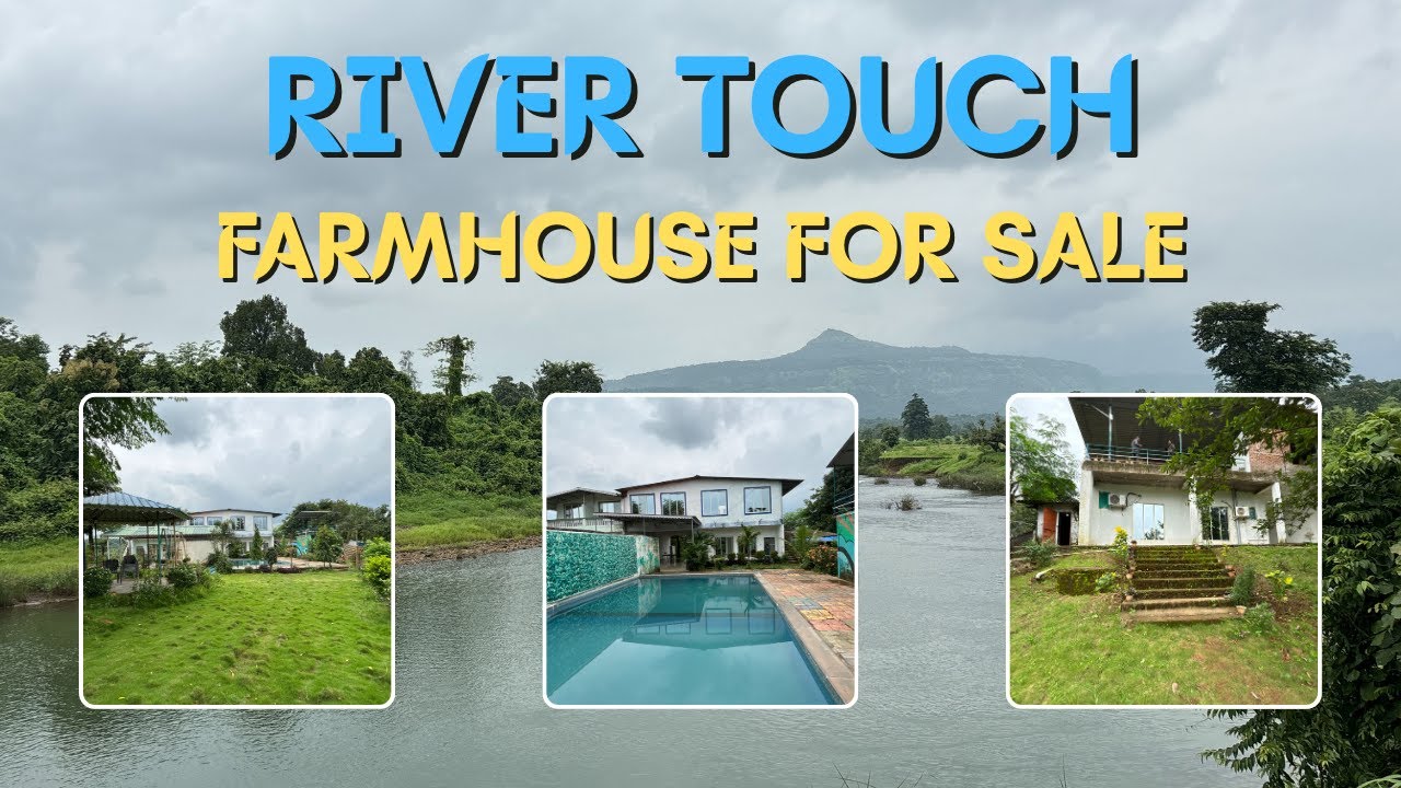 River Touch 6 BHK Farmhouse | Best Investment Property | 20 Guntha NA Land
