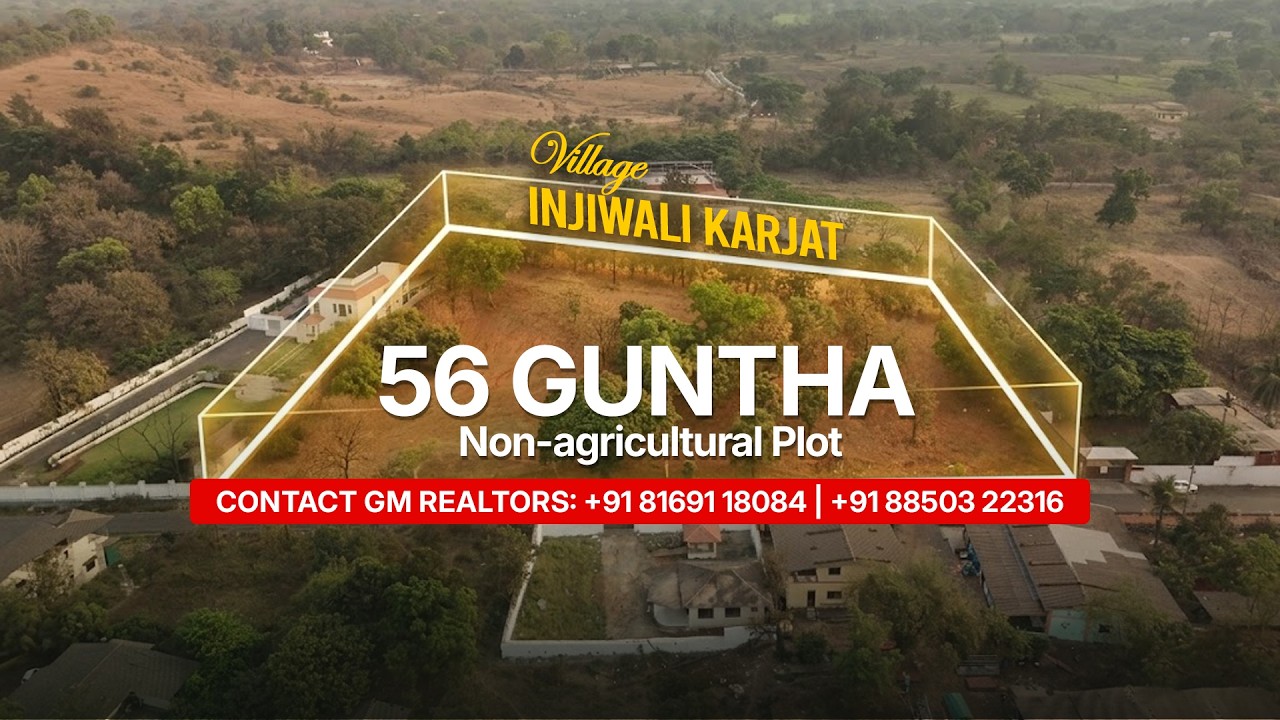 Karjat Farmhouse Investment Near Navi Mumbai | Limited Premium Plots Available